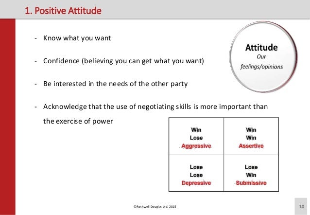 negotiation and influencing skills pdf