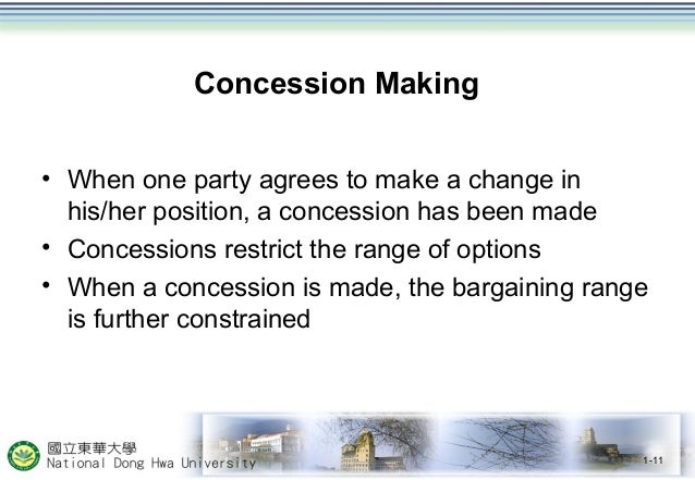 Concession Planning In Negotiation – SXEO