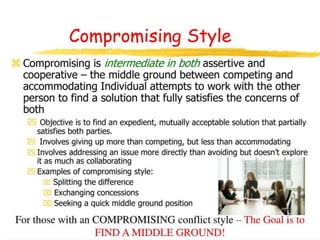 Negotiation styles & personality test | PPTX