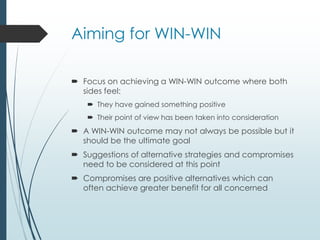 Win Win Example Negotiation (Valley at Work) | PPTX