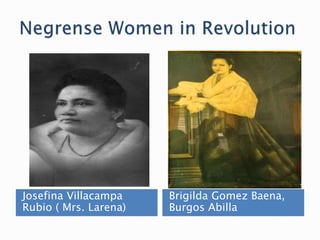 Josefina Villacampa
Rubio ( Mrs. Larena)
Brigilda Gomez Baena,
Burgos Abilla
 