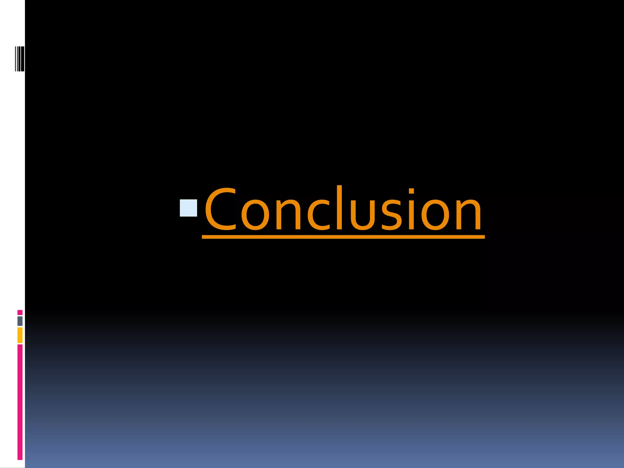 Conclusion