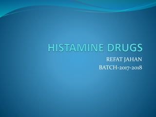 REFAT JAHAN
BATCH-2017-2018
 