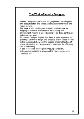 Neha ,b.sc. interior design residential design | PDF