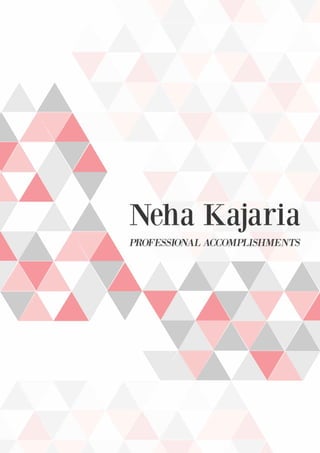 Neha Kajaria Brand Book 