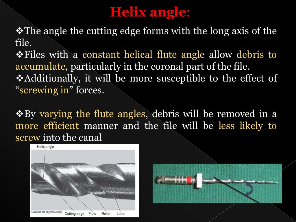 Rotary instruments in Endodontics part1