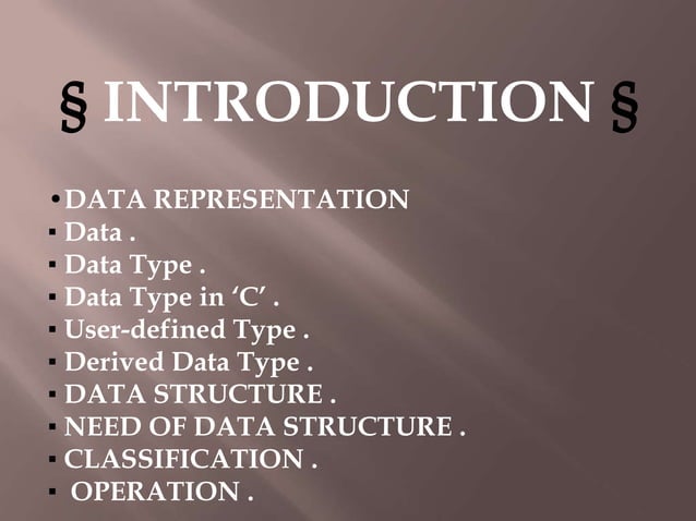data Structure | PPTX