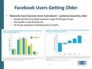 The Next Generation of RecruitingProactive outreach to participate in communities to build relationships as part of a long-term employment strategyDevelop strong understanding of the audience and where they live onlineJoin communities where relevant conversations are occurringIdentify talent based on demonstrated expertiseConnect with them by following/friending, etc Build credibility by contributing to the discussionOffer value by sharing relevant content/resourcesGain referrals through personal networksHelp shape your employment brand24