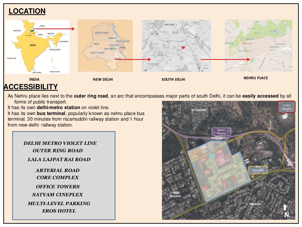 CASE STUDY NEHRU PLACE,DELHI