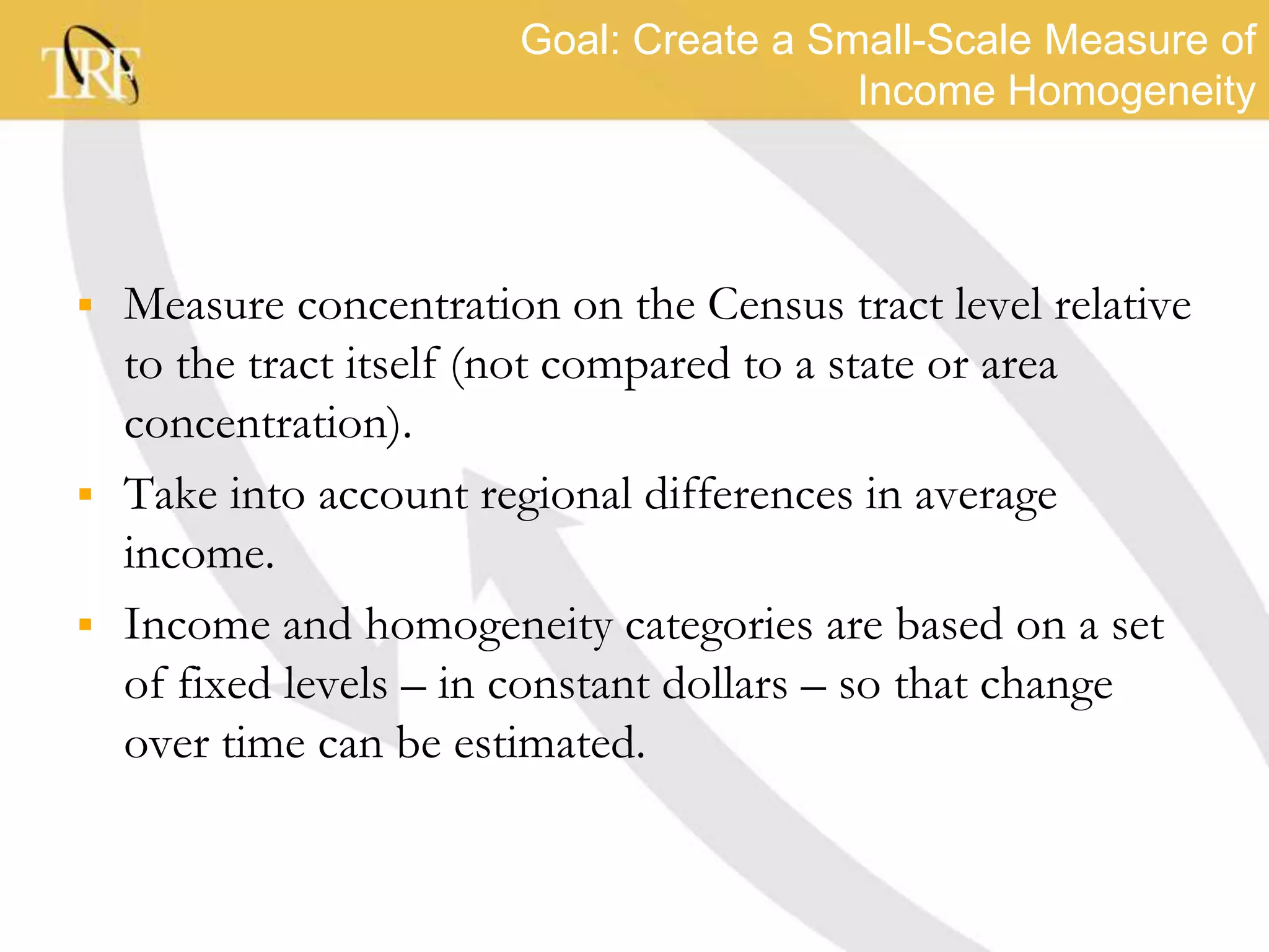 Neighborhood Income Distribution Analysis | PPTX