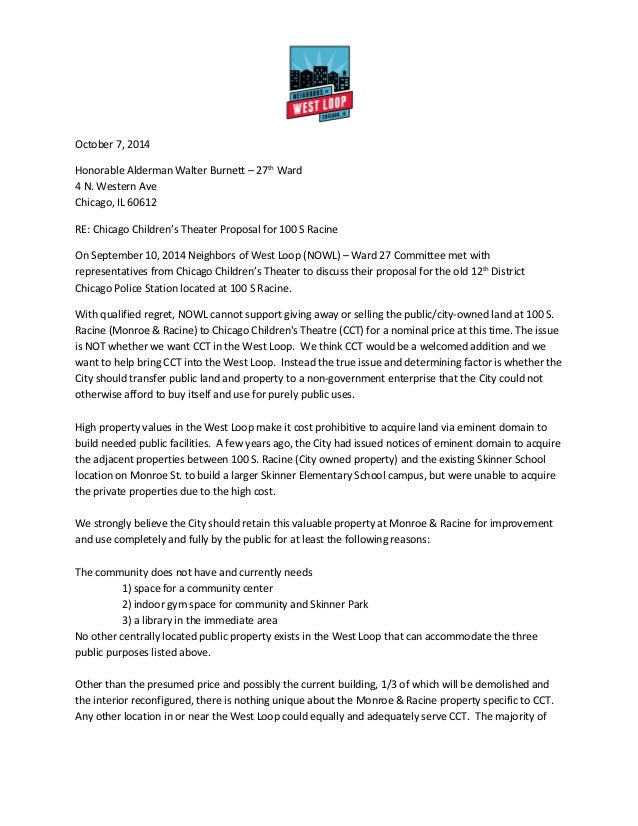 Write a letter to the mayor about an issue in your town/city image