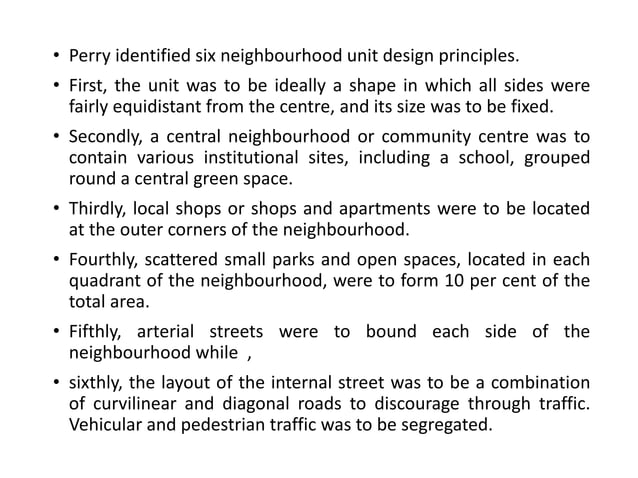 Neighbourhood Concept | PDF | Developmental Sites | Real Estate