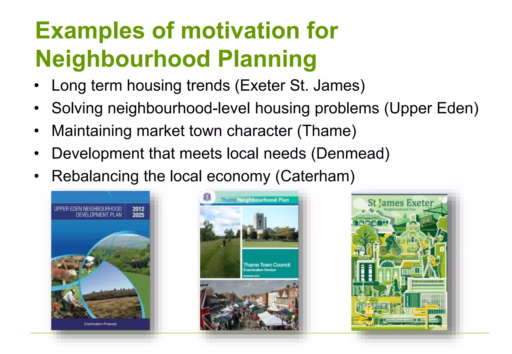Councillor Briefing: Neighbourhood planning | PPTX