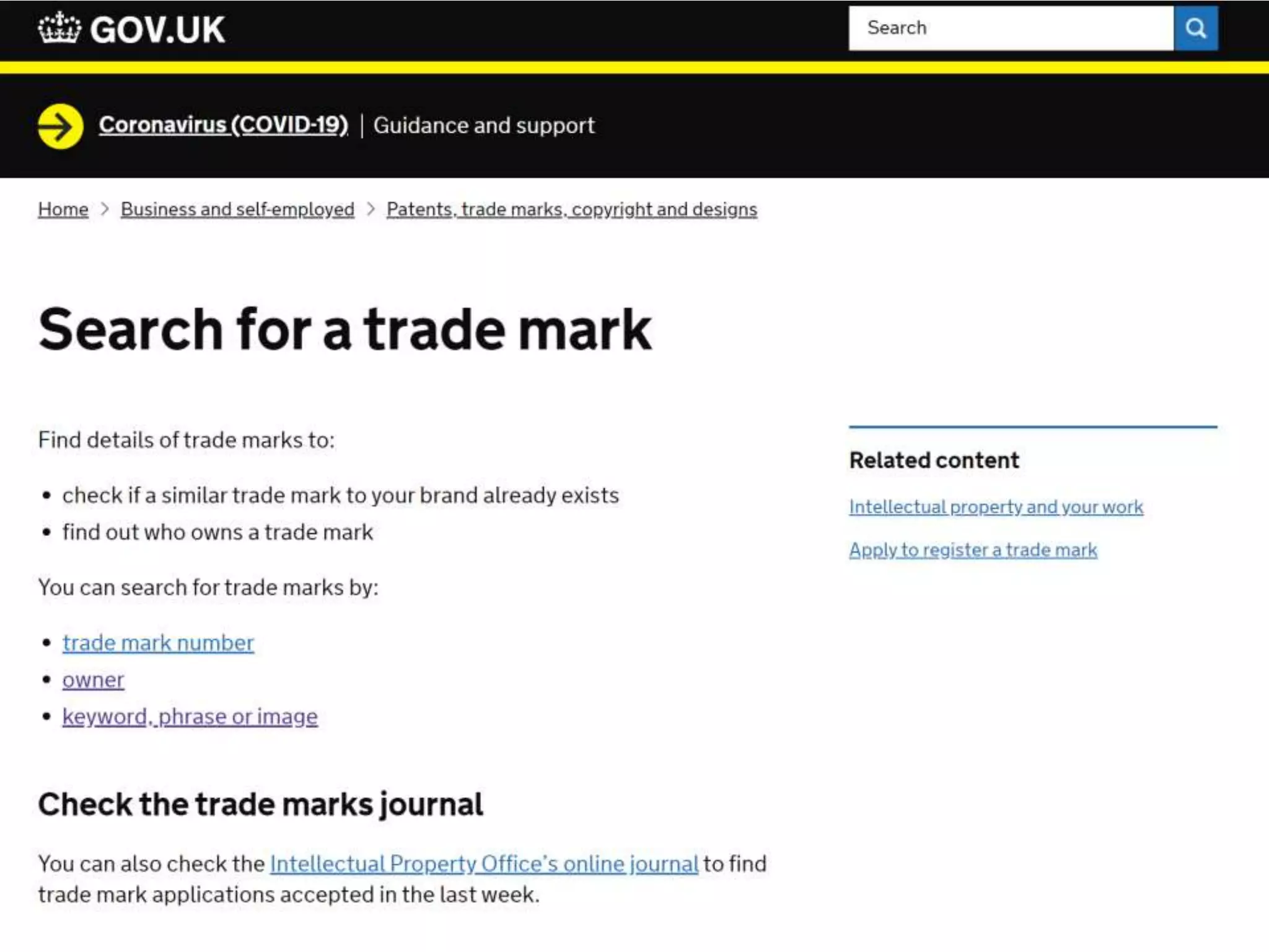 www.bl.uk 92
Searching for trade marks
• You can search for an existing trade mark
to find out who owns it.
• You can search by company to see which
trade marks they own.
• You can search to see if the name you
want is available.
 