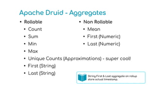 Don’t Forget About Your Past—Optimizing Apache Druid Performance With ...