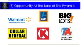 3) Opportunity At The Base of The Pyramid
 