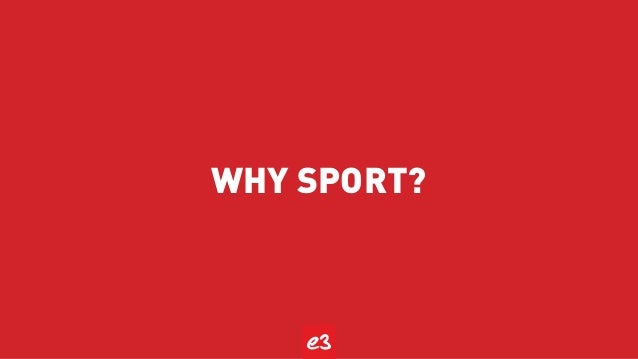 why sport