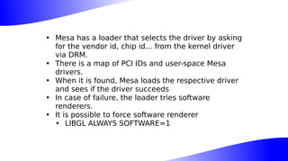 Embedded Graphics Drivers in Mesa (ELCE 2019) | PDF