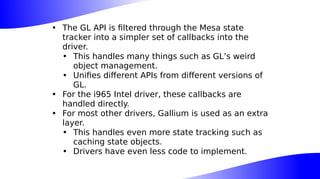 Embedded Graphics Drivers in Mesa (ELCE 2019) | PDF