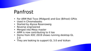 Embedded Graphics Drivers in Mesa (ELCE 2019) | PDF