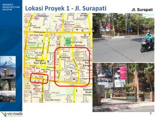7
Lokasi Proyek 1 - Jl. Surapati Jl. Surapati
 