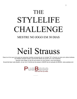 Livro – Regras do Jogo - Neil Strauss