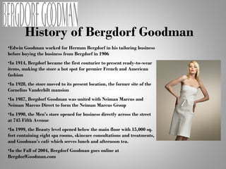 Bergdorf goodman