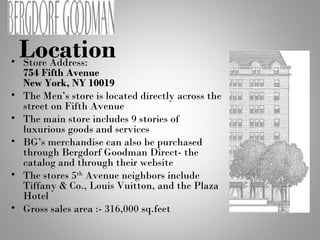 Bergdorf goodman