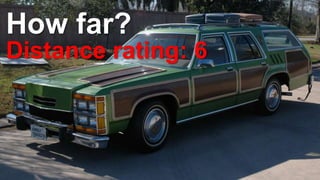 How far?
Distance rating: 6
 