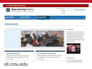 oli.cmu.edu
 