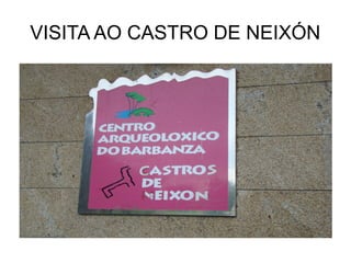 VISITA AO CASTRO DE NEIXÓN 
 