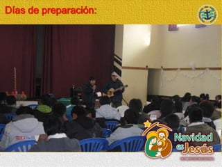 Días de preparación:
 