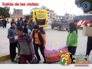 Salida de las visitas:
 