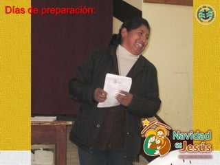 Días de preparación:
 