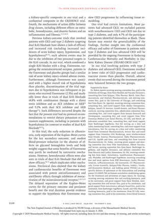 Finerenone's Impact on Chronic Kidney Disease and Cardiovascular ...