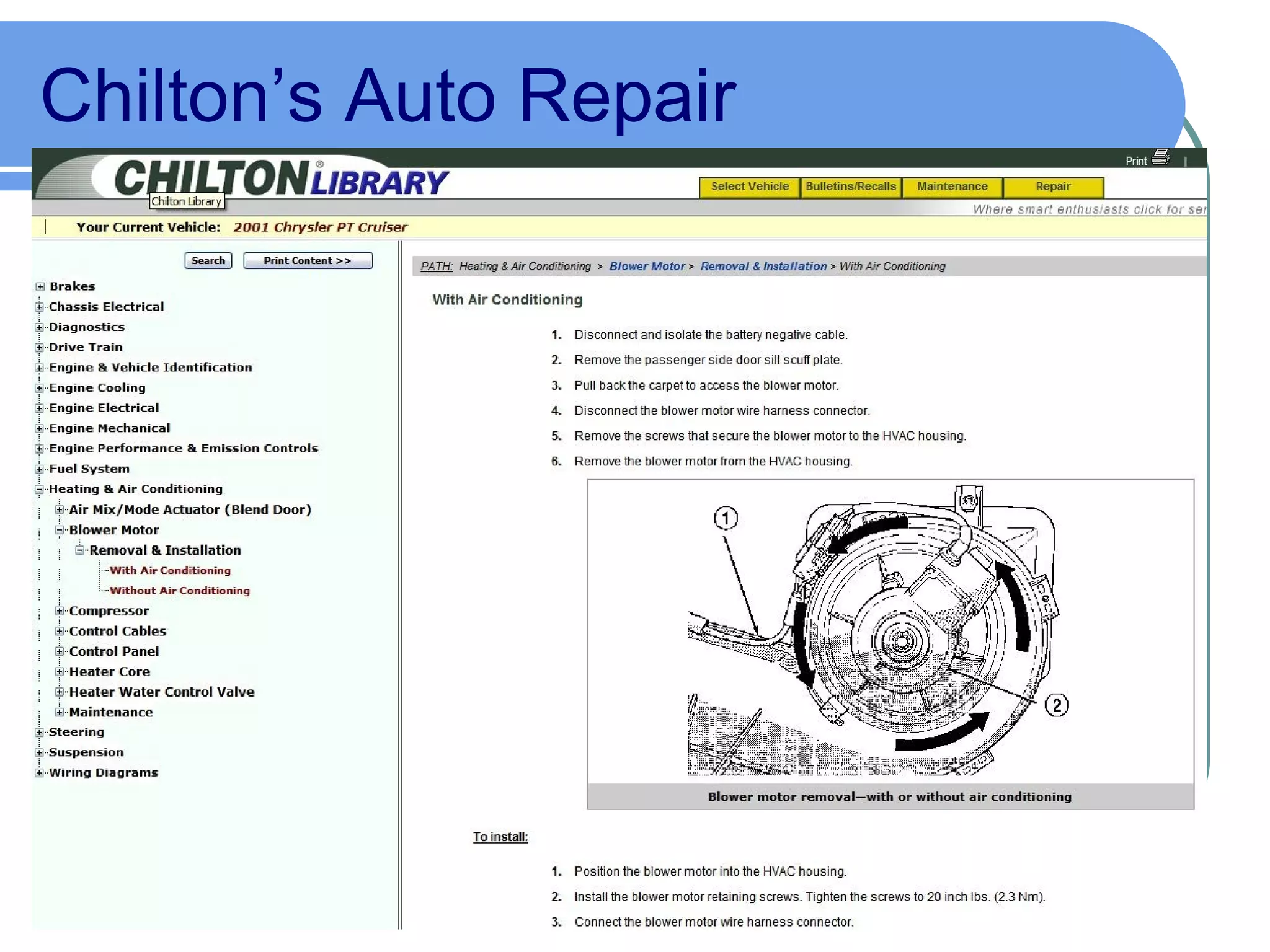 Chilton’s Auto Repair 