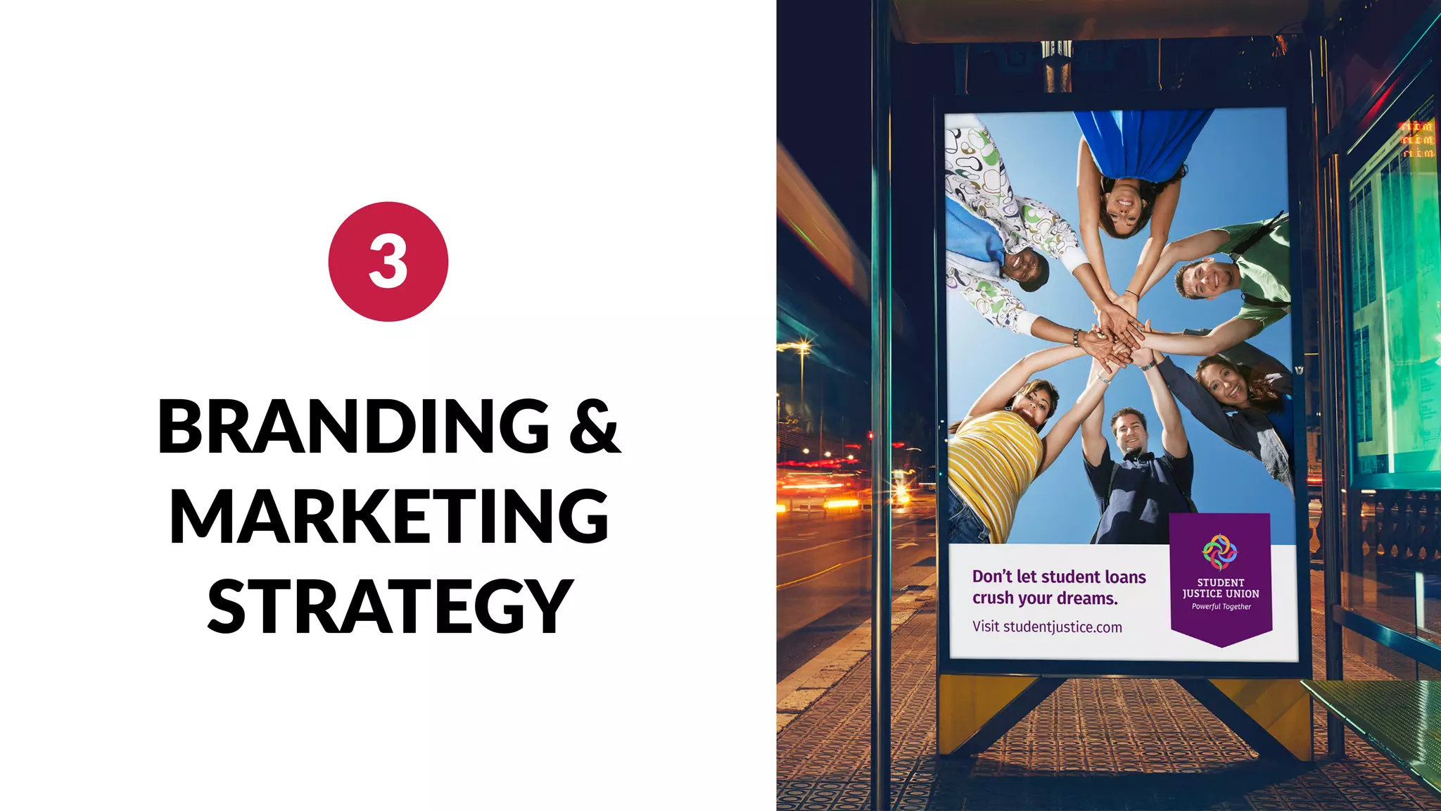 3
BRANDING &
MARKETING
STRATEGY
 