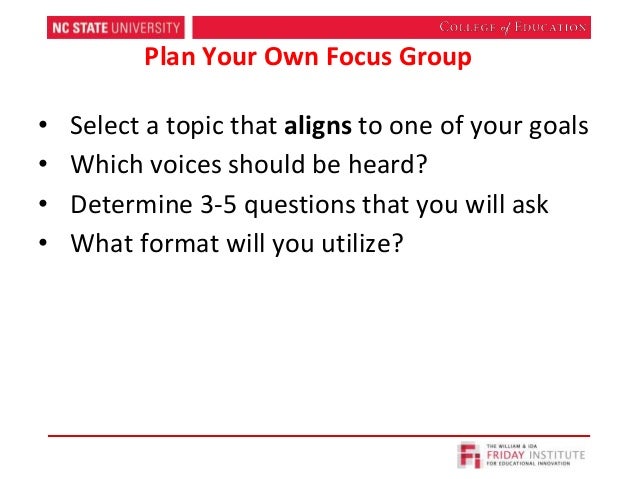 focus group discussion report pdf