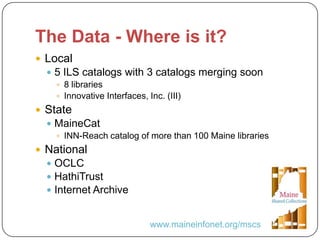 United We Stand: A Collaborative Approach to Legacy Print Collections