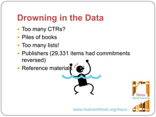 United We Stand: A Collaborative Approach to Legacy Print Collections