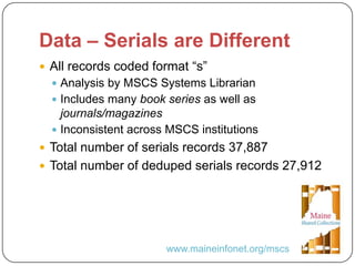 United We Stand: A Collaborative Approach to Legacy Print Collections