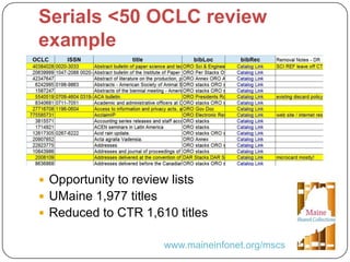 United We Stand: A Collaborative Approach to Legacy Print Collections