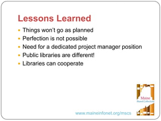 United We Stand: A Collaborative Approach to Legacy Print Collections