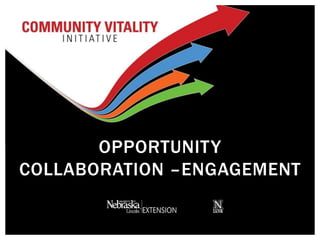 OPPORTUNITY
COLLABORATION –ENGAGEMENT
 