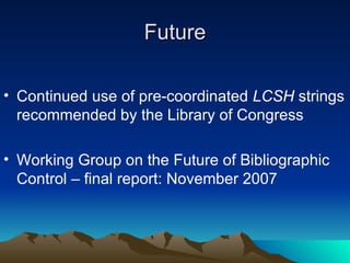 Should we control vocabulary? | PPS