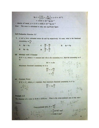 Pacific Physics Unit1: Measurements