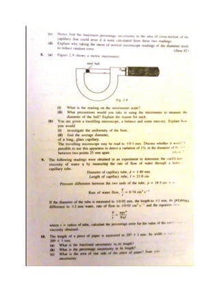 Pacific Physics Unit1: Measurements