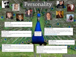 Personality




              Peacock by @Maia C. on Flickr
                 CC: BY-NC-ND 2.0 license
 