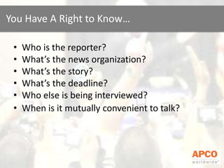 Who has credibility in the discussion?