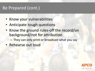 What is missing from my argument?